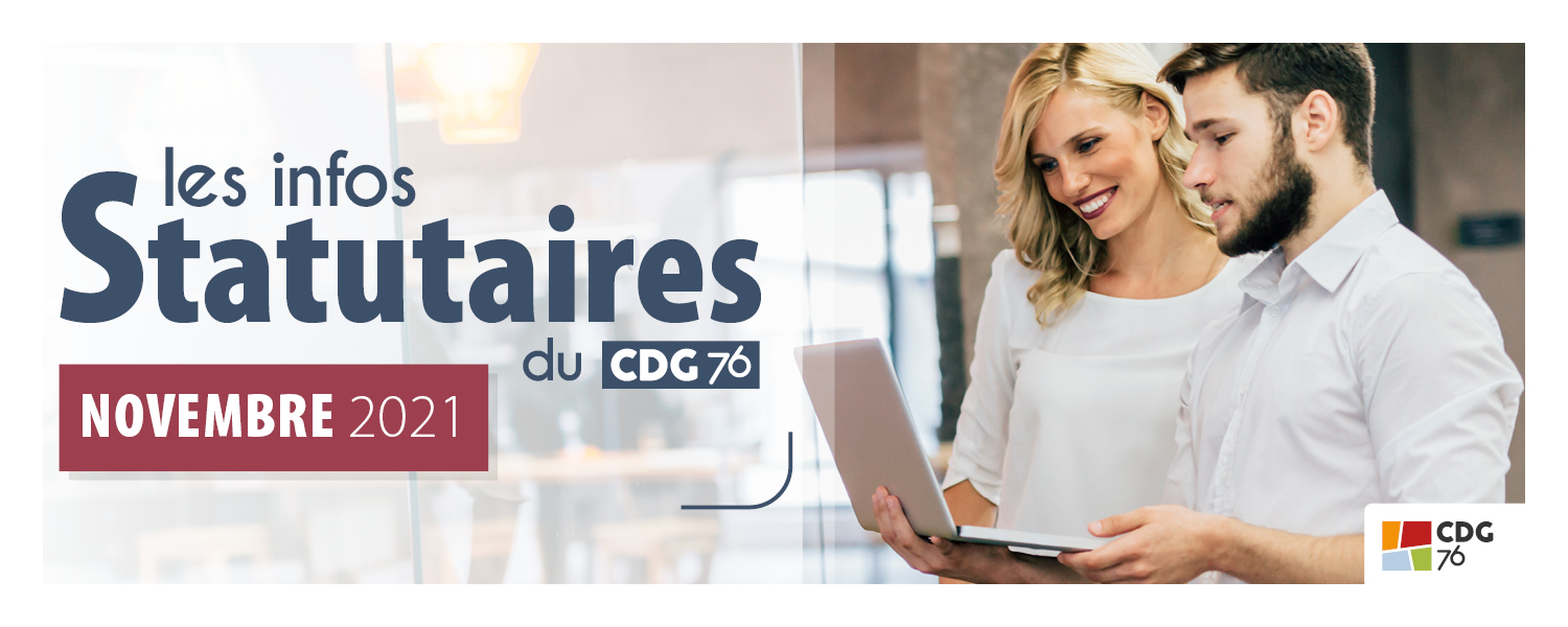 INFOS STATUTAIRES : RETROUVEZ LE DERNIER NUMÉRO