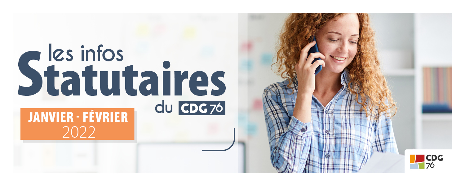 Infos statutaires : retrouvez le dernier numéro (janvier-février 2022)
