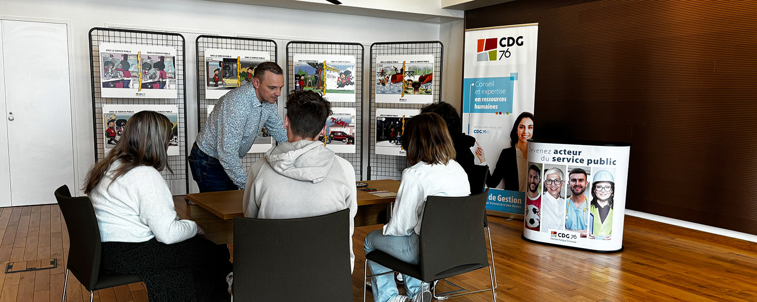 Faire découvrir nos métiers au jeune public