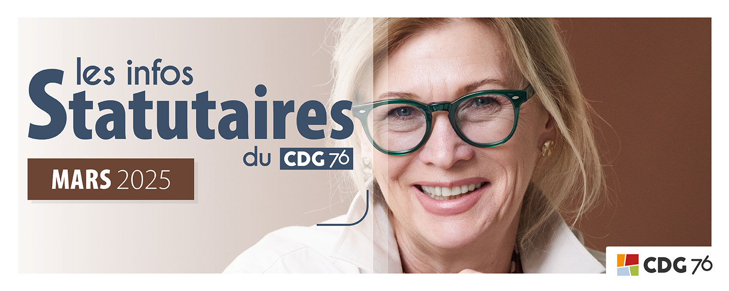 Infos statutaires retrouvez le dernier numéro mars 2025
