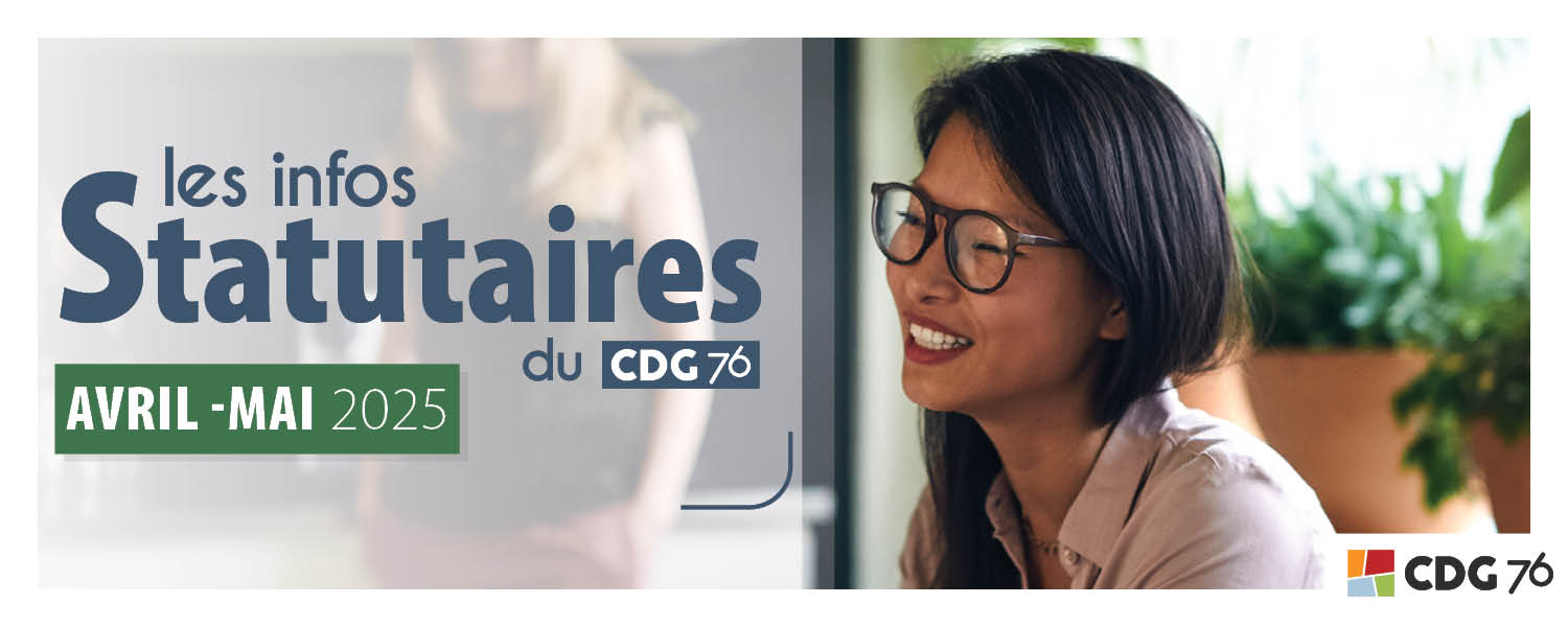 Infos statutaires retrouvez le dernier numéro avril-mai 2025