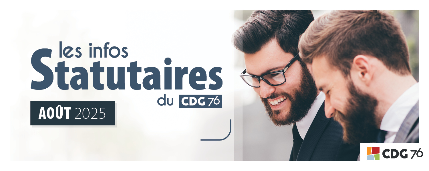 Infos statutaires retrouvez le dernier numéro août 2025