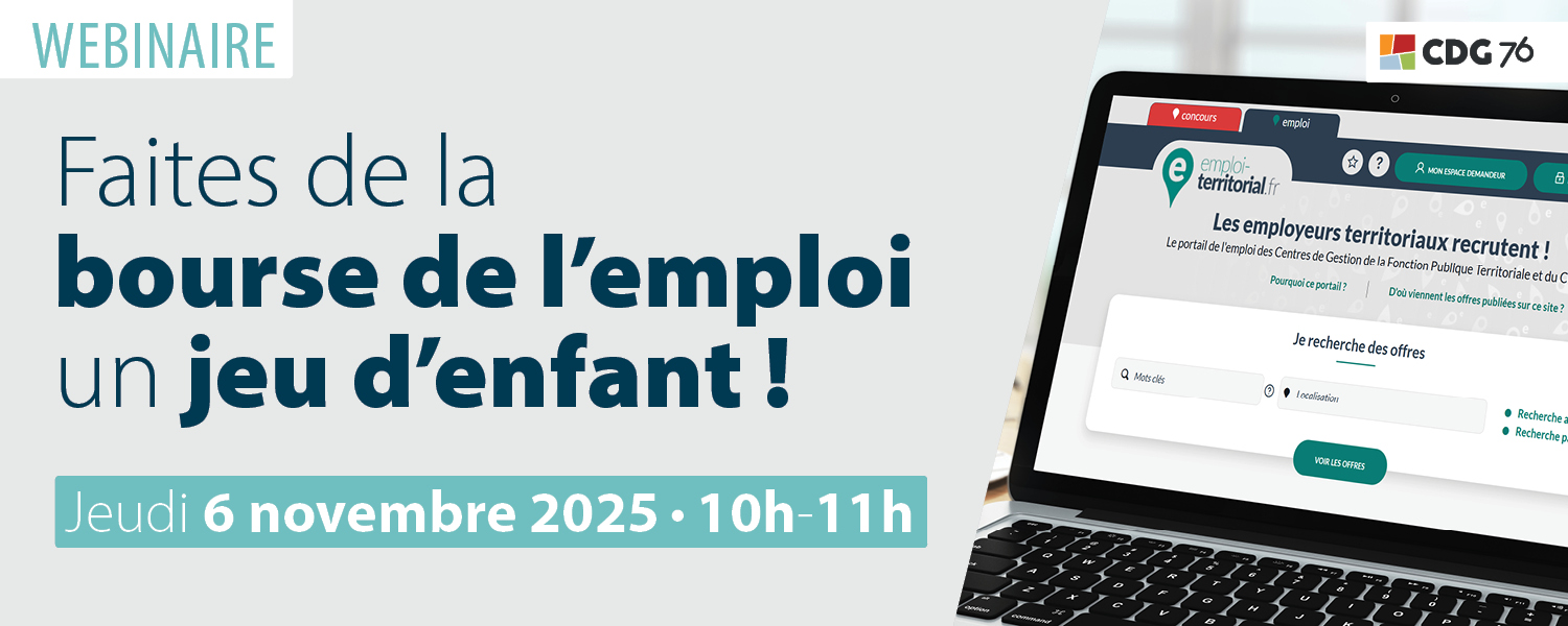 Webinaire bourse de l’emploi