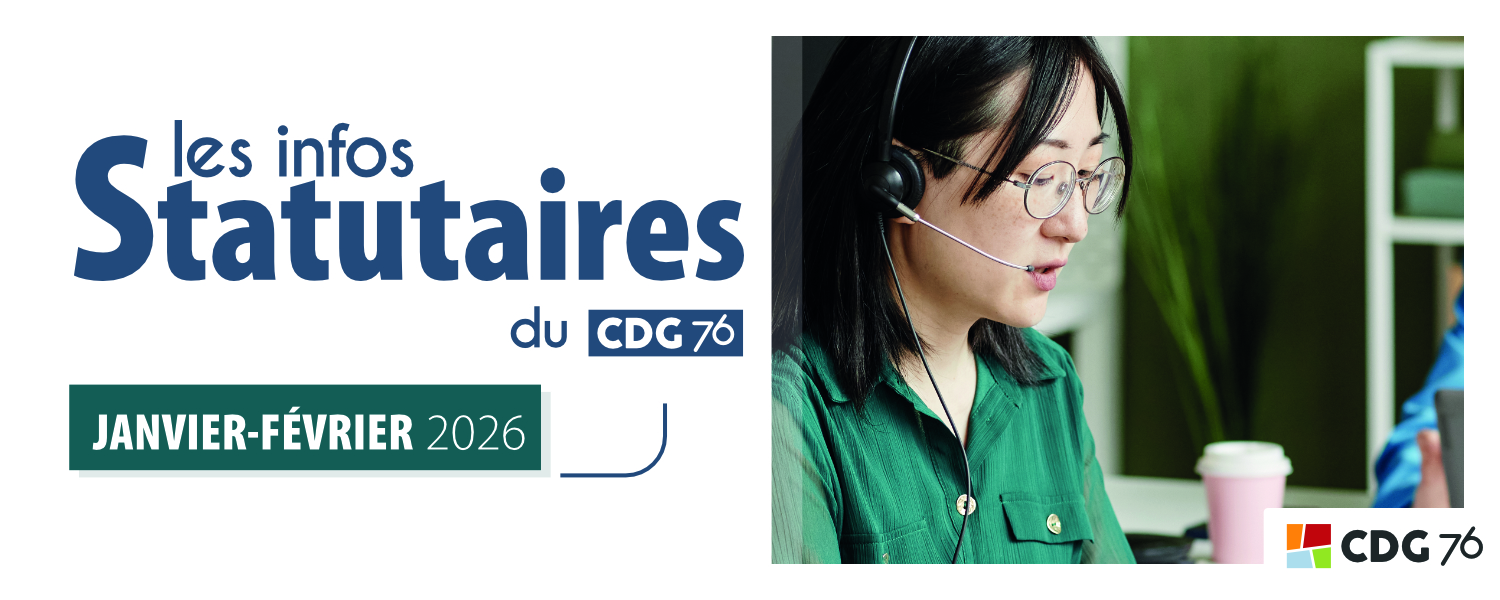 Infos statutaires retrouvez le dernier numéro janvier – février 2026